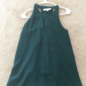 Emerald Green Ann Taylor Loft Shift Dress